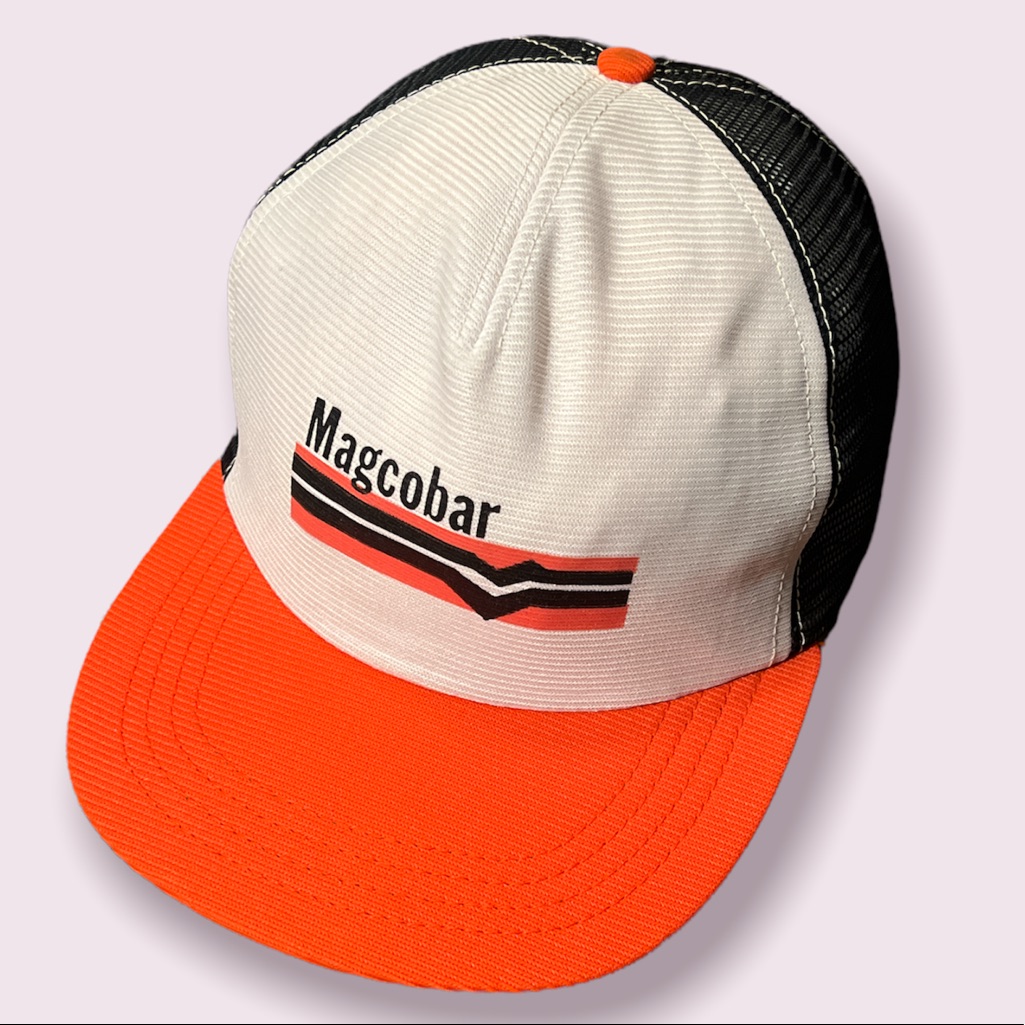 Vintage Magcobar Trucker Snapback Hat